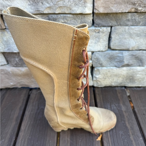 Sorel Beige Lace-Up Boots. Cate the great - Picture 6 of 11